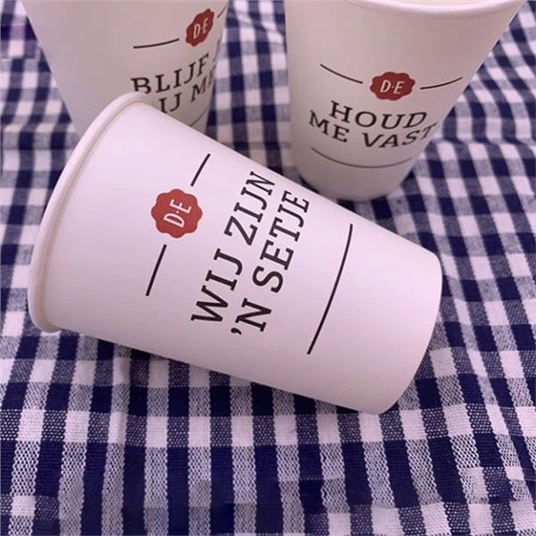 Kompostowalne kubki vendingowe do gorących napojów