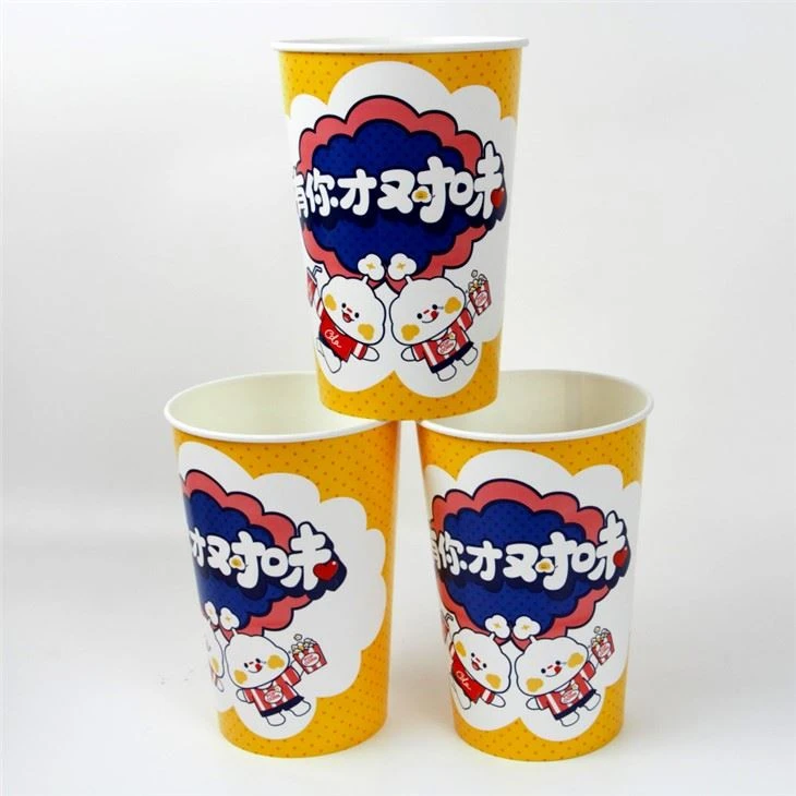 85oz Water Based Coating Paper Popcorn Buckets